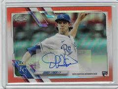 Daniel Lynch [Orange Refractor] #CUSA-DL Baseball Cards 2021 Topps Chrome Update Autographs Prices