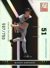 Randy Johnson [Turn of the Century] #72 Baseball Cards 2004 Donruss Elite Prices