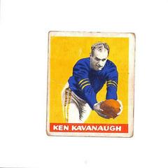 Ken Kavanaugh Football Cards 1948 Leaf Prices