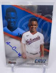 Armando Cruz Baseball Cards 2021 Bowman’s Best of 2021 Autographs Prices