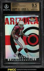 Larry Fitzgerald [Refractor] #100 Football Cards 2004 Topps Finest Prices
