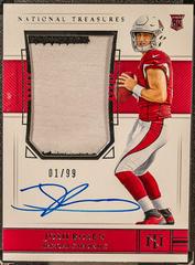 Josh Rosen [Green Jersey Number] #164 Football Cards 2018 National Treasures Patch Autograph Prices