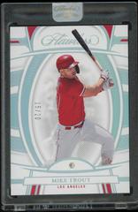 Mike Trout #9 Baseball Cards 2022 Panini Flawless Prices