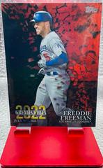 Freddie Freeman [Black] #22GH-8 Baseball Cards 2023 Topps 2022 Greatest Hits Prices