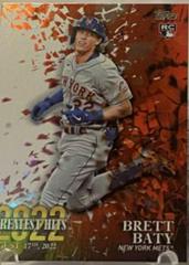 Brett Baty [Red] #22GH-3 Baseball Cards 2023 Topps 2022 Greatest Hits Prices