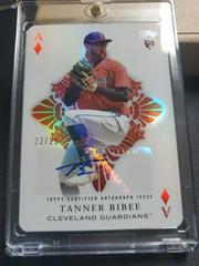 Tanner Bibee [Autograph] #AA-68 Baseball Cards 2023 Topps Update All Aces Prices