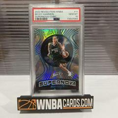 Becky Hammon [Cubic] #11 Basketball Cards 2022 Panini Revolution WNBA Supernova Prices