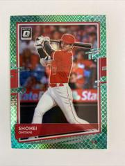Shohei Ohtani [Green] #118 Baseball Cards 2020 Panini Donruss Optic Prices