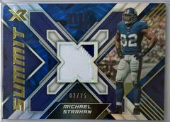 Michael Strahan [Blue] Football Cards 2022 Panini XR Summit Swatches Prices