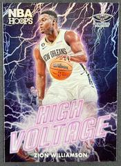 Zion Williamson #15 Basketball Cards 2023 Panini Hoops High Voltage Prices