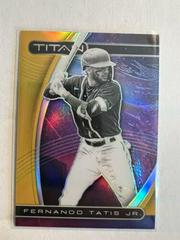 Fernando Tatis Jr. [Gold] Baseball Cards 2021 Panini Chronicles Titan Prices