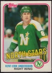 Kent Erik Andersson [West] Hockey Cards 1981 Topps Prices