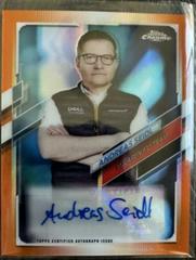 Andreas Seidl [Orange] #CA-AS Racing Cards 2021 Topps Chrome Formula 1 Autographs Prices