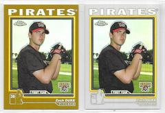 Zach Duke [Gold Refractor] Baseball Cards 2004 Topps Chrome Prices