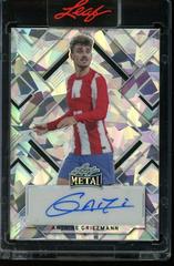 Antoine Griezmann [Silver Crystal] #BA-AG1 Soccer Cards 2022 Leaf Metal Autographs Prices
