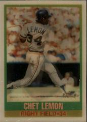 Chet Lemon #171 Baseball Cards 1989 Sportflics Prices