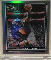 Donovan Mitchell #10 Basketball Cards 2021 Panini One and One Prices