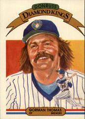 Gorman Thomas Baseball Cards 1982 Donruss Prices