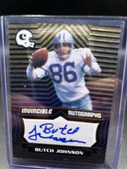 Butch Johnson Football Cards 2021 Panini Chronicles Invincible Autographs Prices