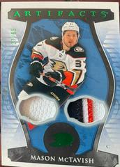 Mason McTavish [Material Emerald] Hockey Cards 2023 Upper Deck Artifacts Prices