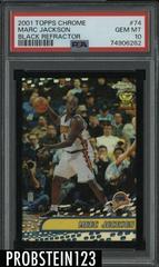 Marc Jackson [Black Refractor] #74 Basketball Cards 2001 Topps Chrome Prices