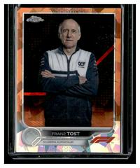 Franz Tost [Orange] #105 Racing Cards 2022 Topps Formula 1 Prices