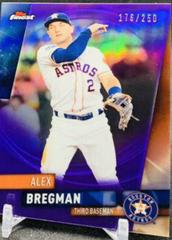 Alex Bregman [Purple Refractor] #92 Baseball Cards 2019 Topps Finest Prices
