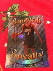 Allen Iverson [Refractor, w/Coating] #R4 Basketball Cards 1998 Topps Roundball Royalty Prices
