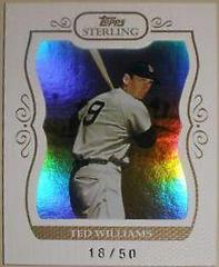 Ted Williams #254 Baseball Cards 2008 Topps Sterling Prices