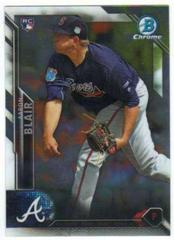 Aaron Blair #93 Baseball Cards 2016 Bowman Chrome Prices