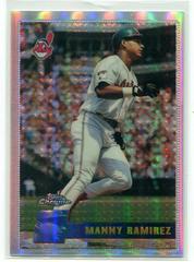 Manny Ramirez [Refractor] #161 Baseball Cards 1996 Topps Chrome Prices