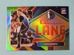 Luka Doncic [holo silver] #13 Basketball Cards 2020 Panini Donruss Optic Express Lane Prices