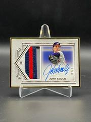 John Smoltz Baseball Cards 2022 Topps Definitive Framed Autograph Patch Collection Prices