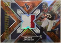 Andre Johnson [Orange] #SS-11 Football Cards 2022 Panini XR Summit Swatches Prices