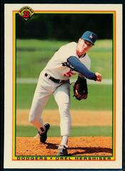 Orel Hershiser Baseball Cards 1990 Bowman Tiffany Prices