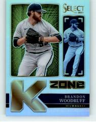 Brandon Woodruff Baseball Cards 2022 Panini Select K Zone Prices