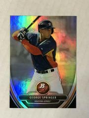 George Springer #BPP38 Baseball Cards 2013 Bowman Platinum Prospect Prices