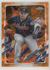 Austin Riley [Orange] #111 Baseball Cards 2021 Topps Chrome Sapphire Prices