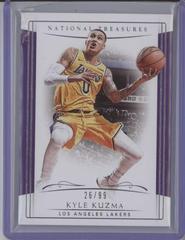 Kyle Kuzma Basketball Cards 2018 Panini National Treasures Prices