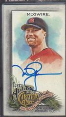Mark McGwire [Black Frame] #MA-MM Baseball Cards 2022 Topps Allen & Ginter Mini Autographs Prices