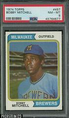 Bobby Mitchell #497 Baseball Cards 1974 Topps Prices