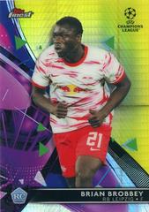 Brian Brobbey [Refractor] Soccer Cards 2021 Topps Finest UEFA Champions League Prices