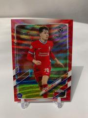 Neco Williams [Red Wave] Soccer Cards 2020 Topps Chrome UEFA Champions League Prices