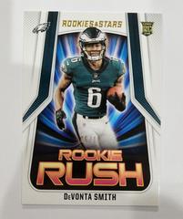 DeVonta Smith [Gold] #RR6 Football Cards 2021 Panini Rookies and Stars Rush Prices