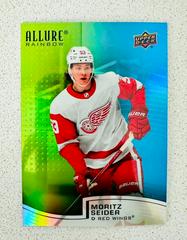 Moritz Seider [Green Blue] #R-16 Hockey Cards 2021 Upper Deck Allure Rainbow Prices
