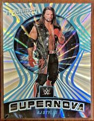 AJ Styles [Sunburst] Wrestling Cards 2022 Panini Revolution WWE Supernova Prices