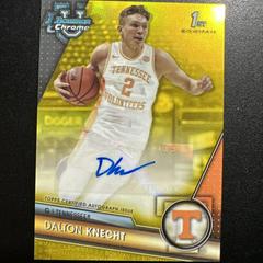 Dalton Knecht [Yellow] #BCPA-DK Basketball Cards 2023 Bowman Chrome University Prospects Autographs Prices
