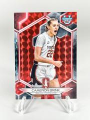 Cameron Brink [Geometric Red Refractor] #78 Basketball Cards 2023 Bowman Best University Prices