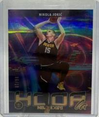 Nikola Jokic [Holo Artist Proof] Basketball Cards 2021 Panini Hoops Hoopla Prices