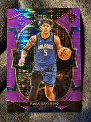 Paolo Banchero [Neon Purple Pulsar] #295 Basketball Cards 2022 Panini Select Prices